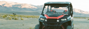 UTV windshield